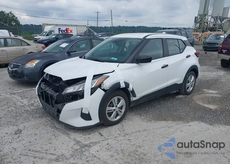 2021 Nissan Kicks S Xtronic Cvt из США, поврежденный, VIN 3N1CP5BVXML485693